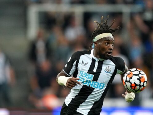 Newcastle striker Allan Saint-Maximin has been in fine form this season (Owen Humphreys/PA)