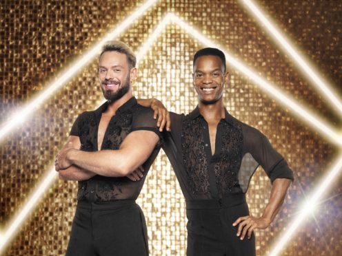 John Whaite and Johannes Radebe (BBC/PA)