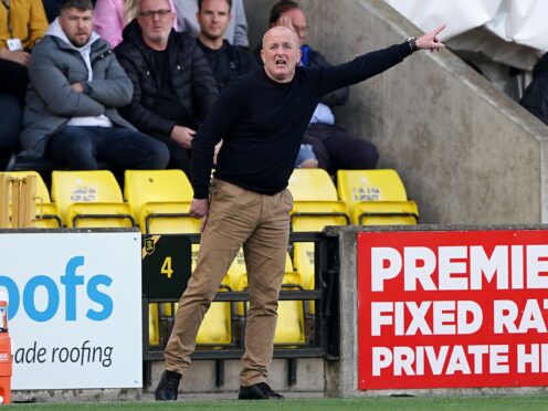 David Martindale’s side play Celtic, Rangers and Hearts in a seven-day spell (Andrew Milligan/PA)