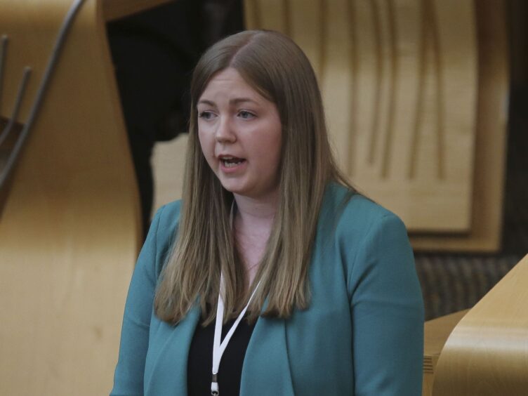 Scottish Green MSP Gillian Mackay branded the appointment of Malcolm Offord a ‘disgrace’ (Fraser Bremner/Scottish Daily Mail/PA)