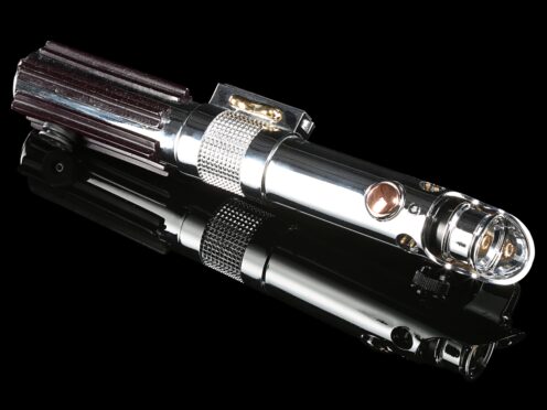 Anakin Skywalker’s lightsaber (Prop Store)