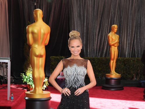Actress Kristin Chenoweth has announced she is engaged to musician Josh Bryant (Ian West/PA)