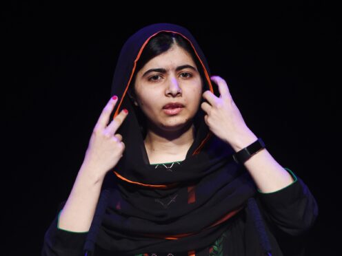 Malala Yousafzai (Joe Giddens/PA)
