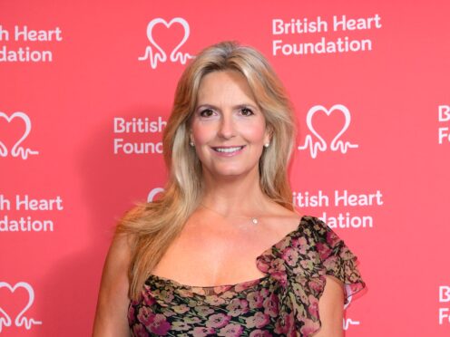Penny Lancaster said women going through the menopause need more support (PA)