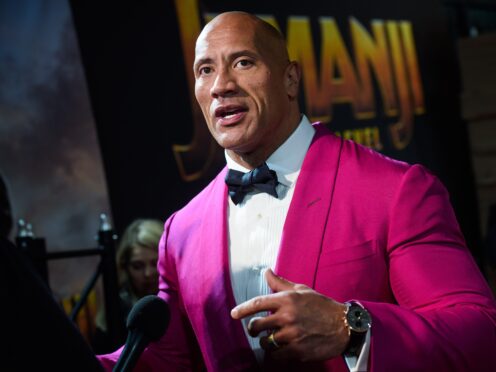 Dwayne Johnson (Matt Crossick/PA)