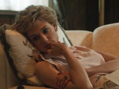 Elizabeth Debicki as Diana, Princess of Wales in the fifth season of the streaming website’s show, The Crown (Netflix)