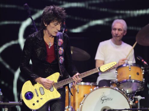 Ronnie Wood has recalled his final meeting with Charlie Watts, revealing he spoke to his Rolling Stones bandmate weeks before he died (Yui Mok/PA)