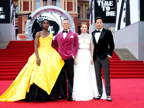 New James Bond film No Time To Die has moved up to fourth place in the top 10 highest-grossing 007 movies at the UK box office (Ian West/PA)