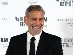 George Clooney at The Tender Bar premiere (Jonathan Brady/PA)