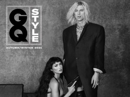 Megan Fox and Machine Gun Kelly on the cover of British GQ Style’s Autumn/Winter 2021 issue