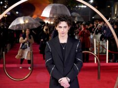 Timothee Chalamet attends a special screening of Dune at the Odeon Leicester Square in London (Ian West/PA)