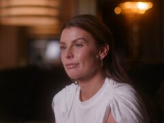 Coleen Rooney is seen in the first trailer for Amazon’s Rooney biopic (Amazon)