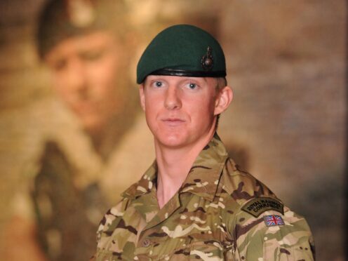 Cpl Alexander Tostevin was ‘changed’ when he returned from Afghanistan, his family said (Stefan Rousseau/PA)
