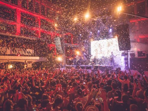 The Libertines in concert in Ibiza (Luke Dyson/ BBC/PA)