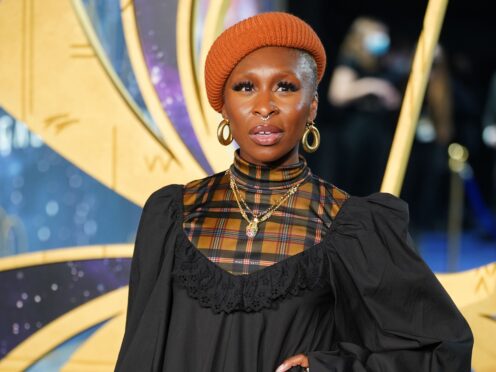 Cynthia Erivo (Yui Mok/PA)