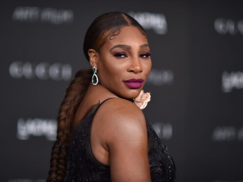 Serena Williams at the LACMA Art + Film Gala on Saturday in Los Angeles (Richard Shotwell/Invision/AP)