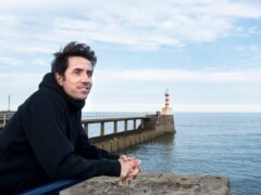 Nick Grimshaw in Northumberland for BBC Two show Walking With… (Tim Smith/BBC/PA)