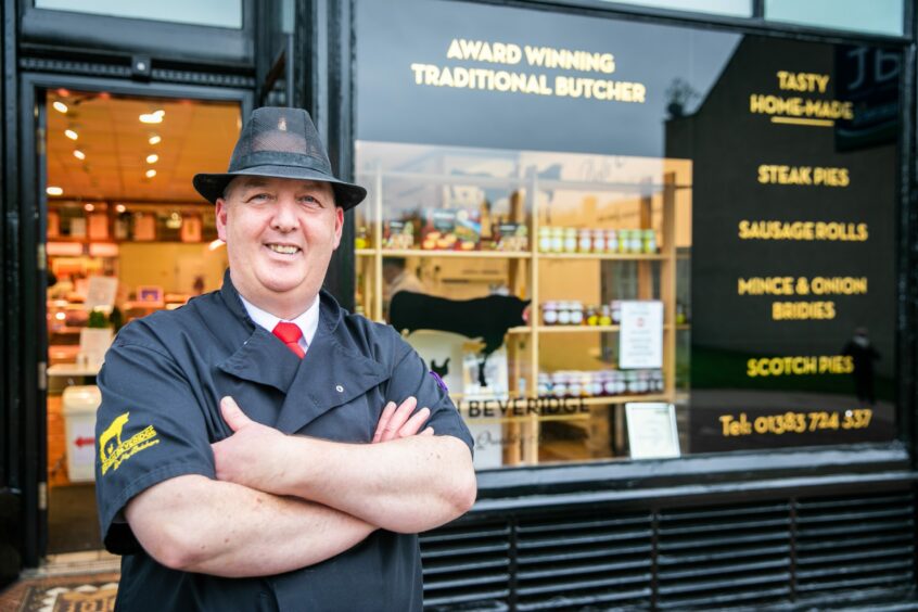 Community Champion Fife butcher Bryan Beveridge was a lockdown hero