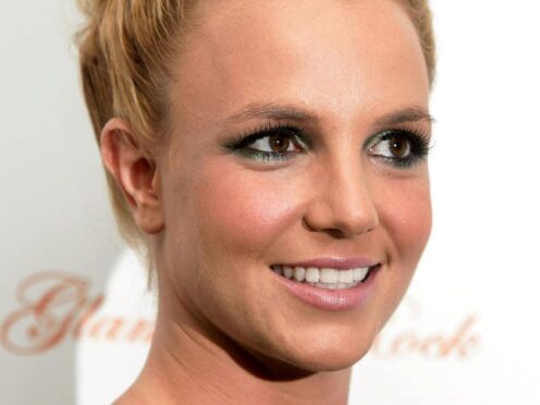 Britney Spears arrives for her UK tour launch party at Sanctum Soho Hotel in central London (PA)