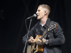 Nathan Evans performing at the Transmt festival in Glasgow (Lesley Martin/PA)