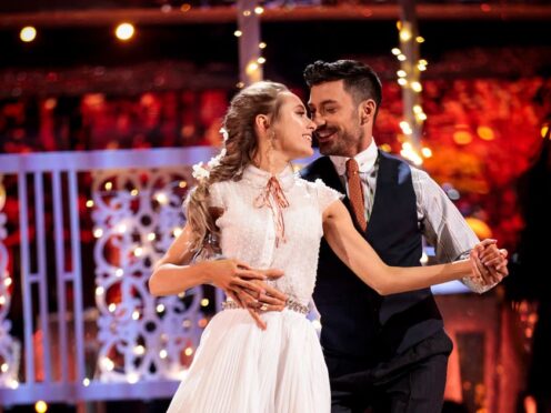 Strictly Come Dancing star Rose Ayling-Ellis will recreate the 10 seconds of silence routine that ‘changed her life’ in the final (BBC/PA)