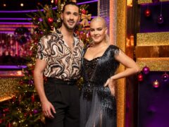 Anne Marie and her dance partner Graziano Di Prima, who are taking part in this year’s Strictly Come Dancing Christmas Special (Guy Levy/BBC/PA)