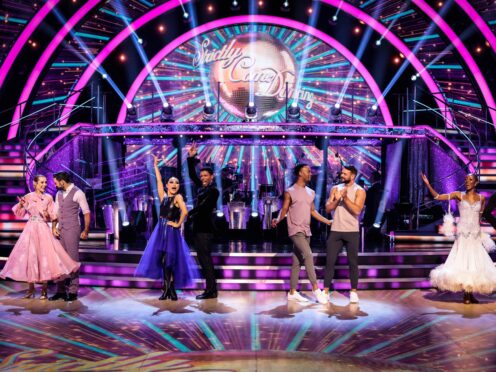 The semi-final line-up for Strictly Come Dancing (Guy Levy/BBC/PA)