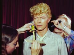 Madame Tussauds London has today released never-before-seen images from David Bowie’s 1983 sitting with their artists. Shared on what would have been his 75th birthday, the images accompany the announcement that the icon of sound and vision is to receive a second figure at the world-famous attraction, to be revealed later this year. (Madame Tussauds/PA)