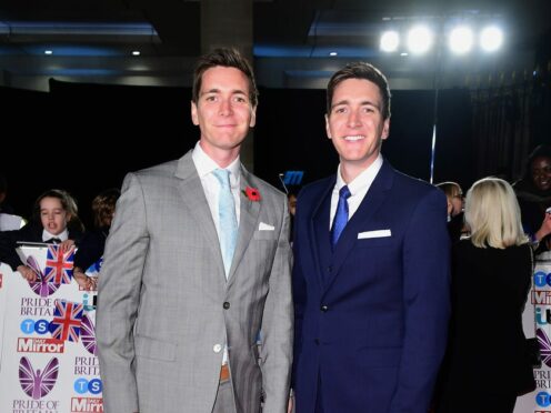 Harry Potter star Oliver Phelps calls out mistaken identity in reunion special (Ian West/PA)