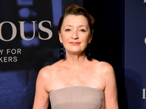 Lesley Manville ‘channelled’ broadcaster Emily Maitlis for murder mystery role (Ian West/PA)