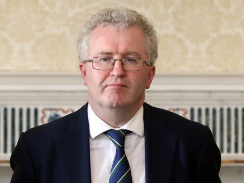 Former attorney general Seamus Woulfe, who gave evidence in court on Friday at the trial of four men accused of breaching coronavirus regulations (PA)