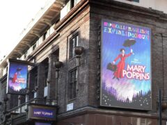 Posters of the production of Mary Poppins that is being played at The Prince Edward theatre in London. PA Photo. Picture date:Thursday January 16, 2020. Photo credit should read: Luciana Guerra/PA Wire
