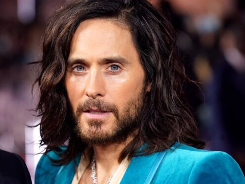Jared Leto says he enjoys seeing other actors transform themselves for roles (Ian West/PA)