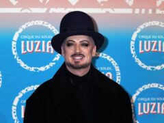 Boy George arriving for the premiere of Cirque Du Soleil’s Luzia at the Royal Albert Hall (Ian West/PA)