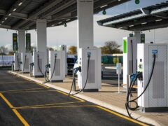 Eelectric Chargers at the Gridserve Electric Forecourt. (Gridserve, PA)