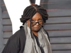 Whoopi Goldberg arrives at the Vanity Fair Oscar Party in Beverly Hills, Los Angeles, CA, USA, February 28, 2016. PRESS ASSOCIATION Photo. Picture date: Sunday February 28, 2016. See PA Story SHOWBIZ Oscars. Photo credit should read: PA Wire/PA Wire