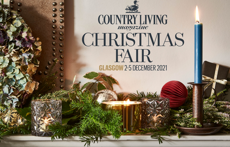 2 for 1 ticket offer for Country Living Christmas Fair Scottish Field