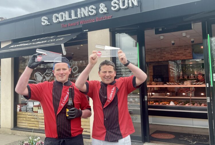 Butcher's shop S Collins & Son crowned UK champion
