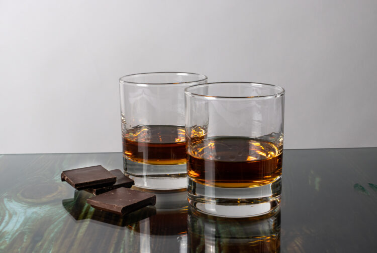 Glen Moray whisky and Coco chocolate