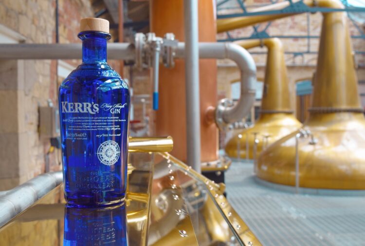 Kerr's Navy Strength Gin bottle