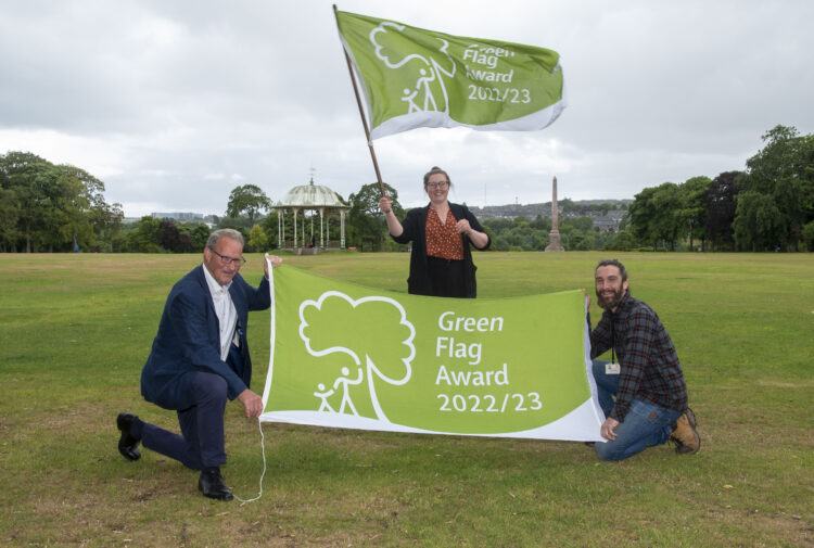 Seven Green Flag Awards for Aberdeen