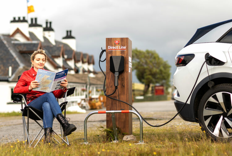 Aultguish Inn - electric vehicle charging point