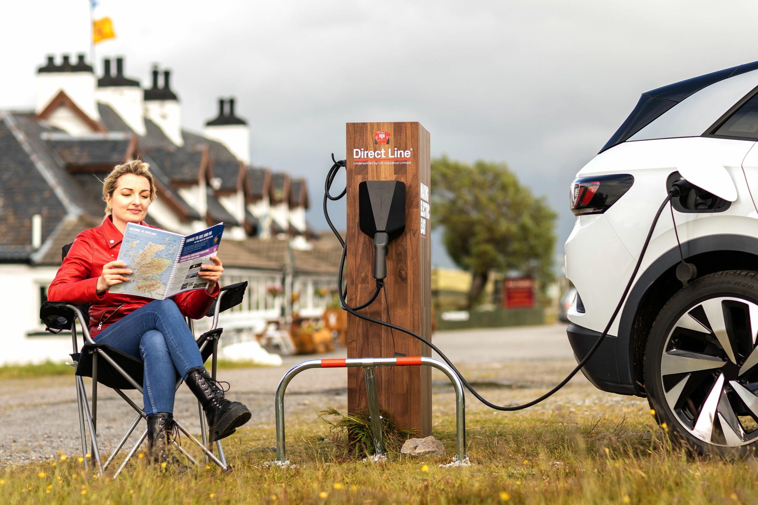 Aultguish Inn - electric vehicle charging point