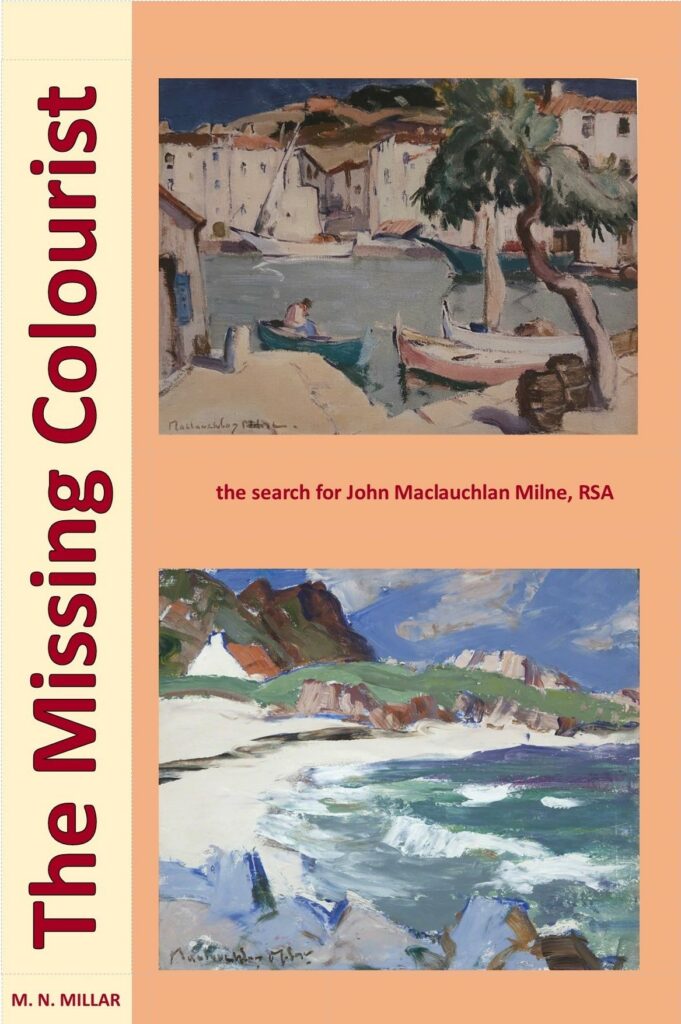 'The Missing Colourist' - front cover