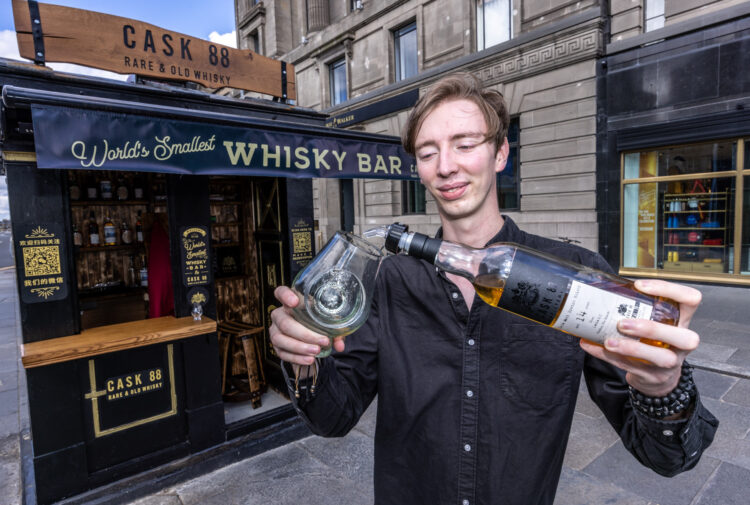 The world's smallest whisky bar