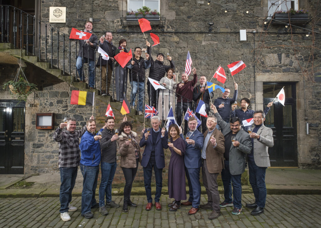 Scotch Malt Whisky Society visitors