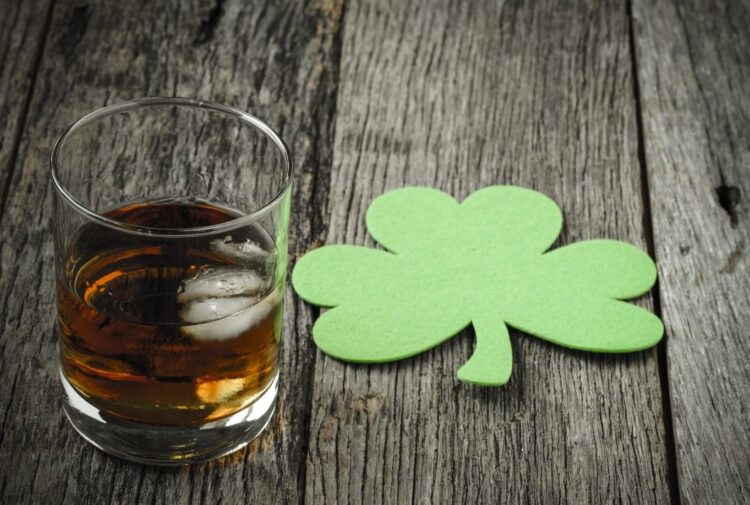 St Patrick's Day whiskey