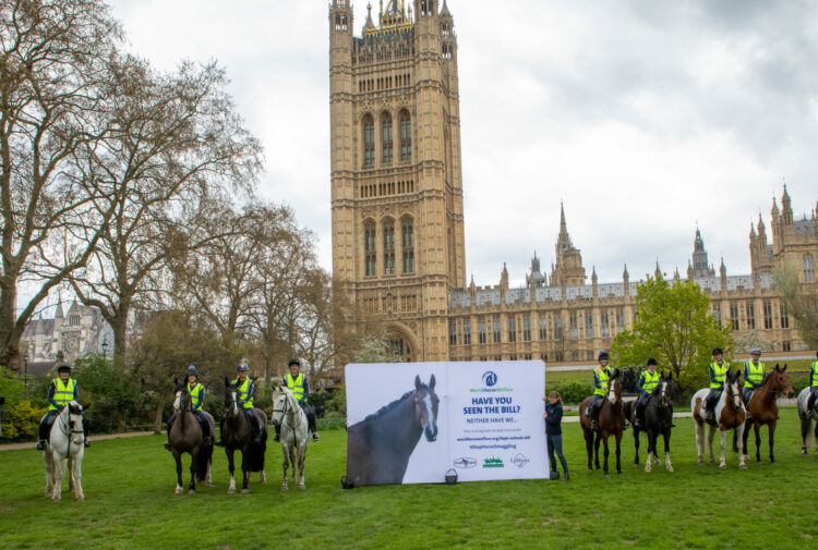 Ride to parliament for the Animal Welfare (Kept Animals) Bill