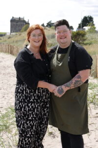 Kelly and Jamie Scott launch Sandbanks Brasserie in Broughty Ferry