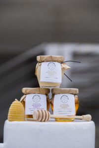 Products from the Edinburgh Honey Company range